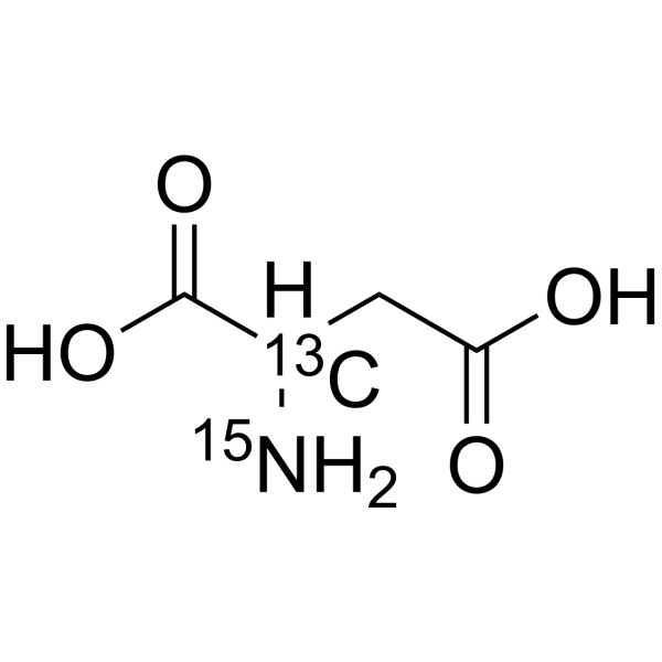 DL-Aspartic acid-13C,<em>15</em><em>N</em>