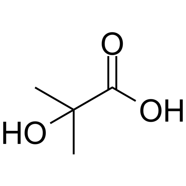 2-Hydroxyisobutyric acid Chemical Structure