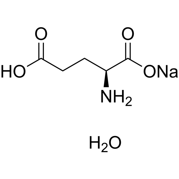 L-Glutamic acid monosodium (hydrate) Chemical Structure