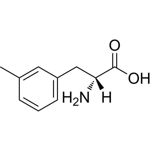 (R)-2-Amino-3-(m-tolyl)propanoic acid Chemical Structure