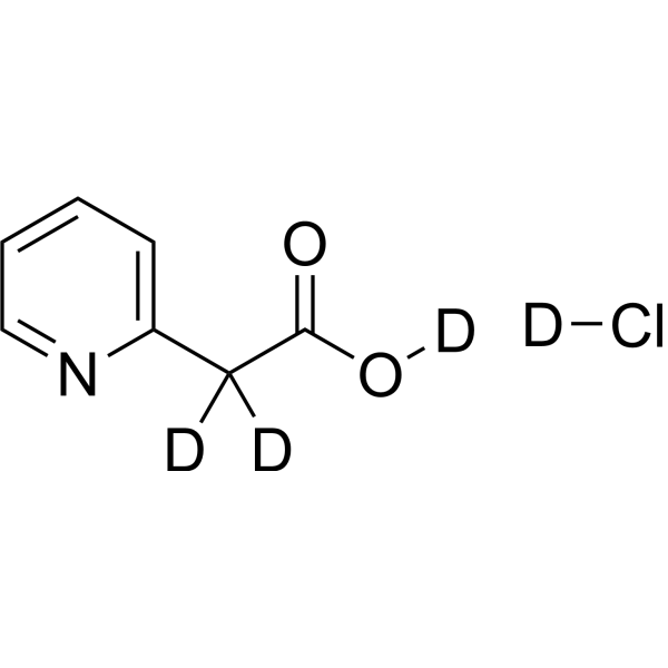 2-(Pyridin-2-yl)<em>acetic</em> acid-d2 hydrochloride