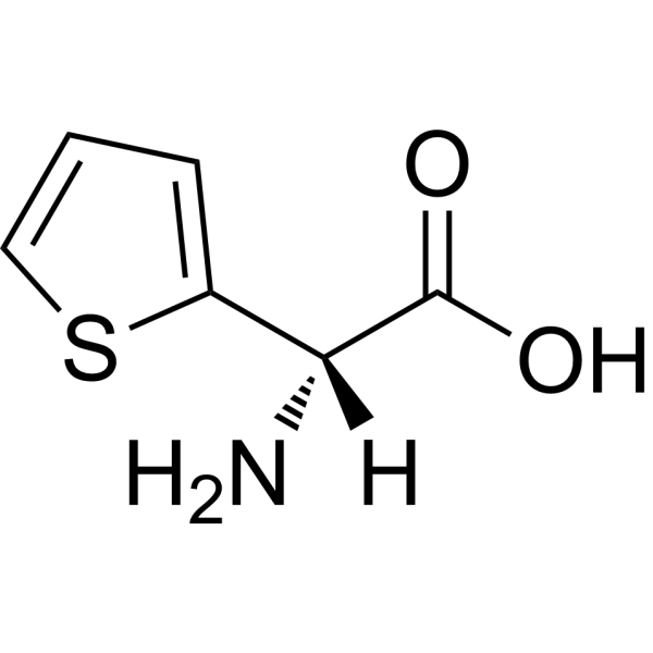 (S)-2-Amino-2-(thiophen-2-yl)acetic acid Chemical Structure