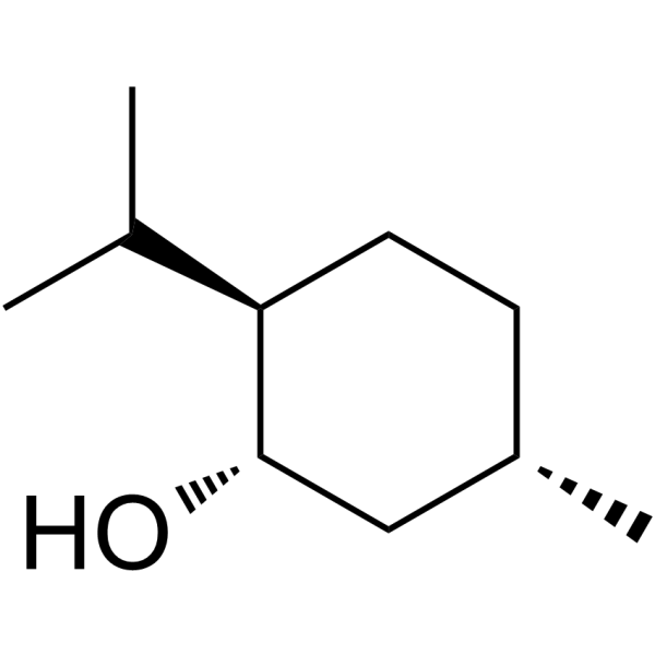 (+)-Menthol Chemical Structure