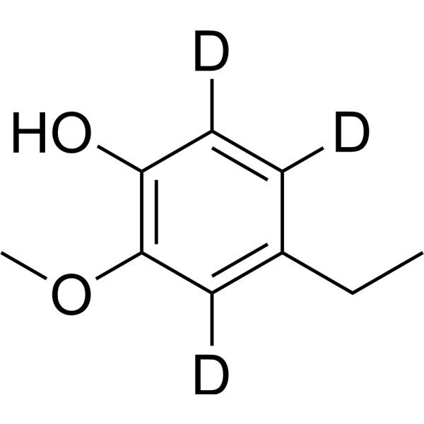 <em>4</em>-Ethyl-2-methoxyphenol-d3