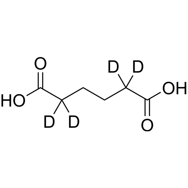 Adipic acid-d<sub>4</sub>-1 Chemical Structure