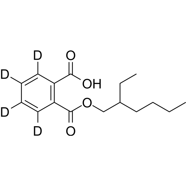 <em>Mono</em>-(2-ethylhexyl) phthalate-d4