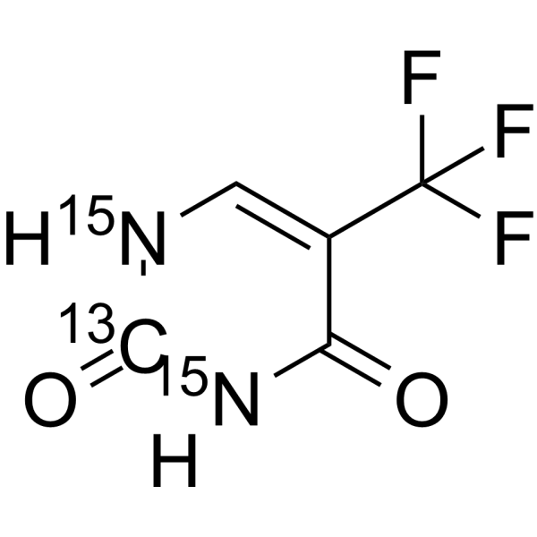 5-(Trifluoromethyl)uracil-13C,15<em>N</em>2