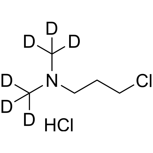3-Chloro-<em>N</em>,<em>N</em>-dimethylpropan-<em>1</em>-amine-d6 hydrochloride