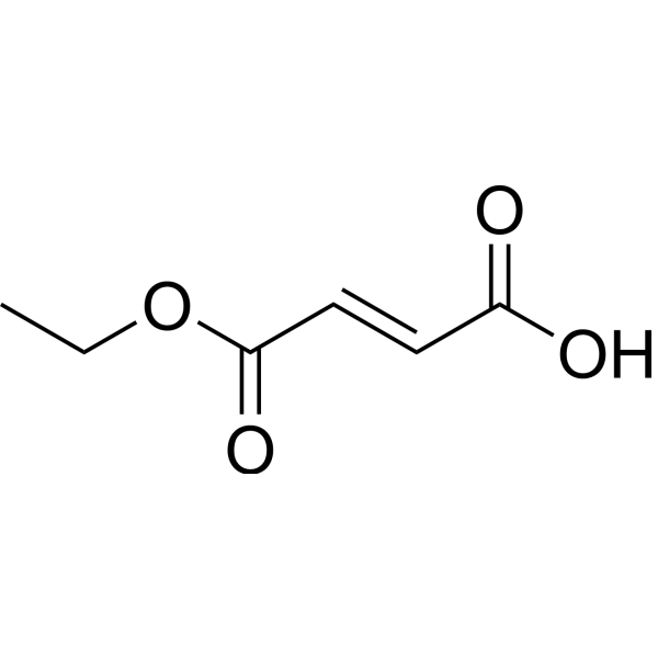 Monoethyl fumarate Chemical Structure