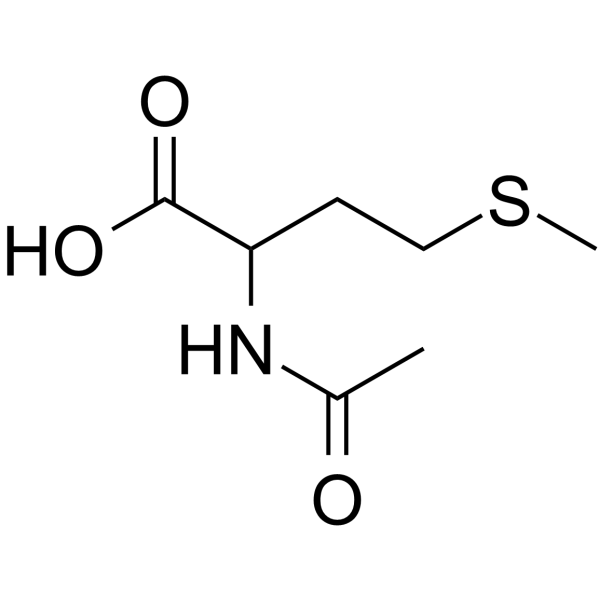 N-Acetyl-DL-methionine Chemical Structure