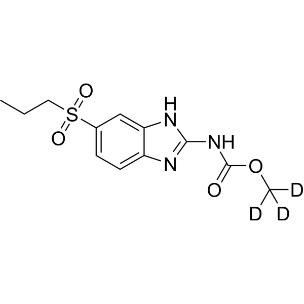Albendazole <em>sulfone-d</em>3