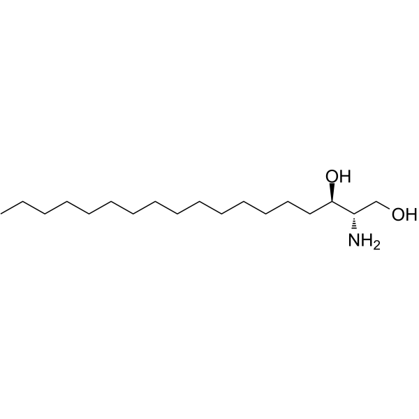 D-Erythro-dihydrosphingosine Chemical Structure