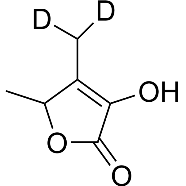 3-<em>Hydroxy</em>-4,<em>5</em>-dimethylfuran-2(<em>5</em>H)-one-d2