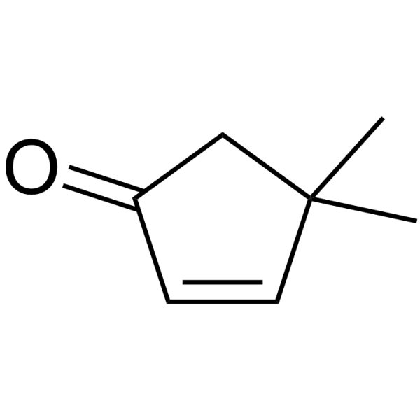 4,4-Dimethyl-2-cyclopenten-1-one Chemical Structure