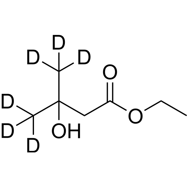 Ethyl <em>3</em>-<em>hydroxy</em>-<em>3</em>-methylbutanoate-d6