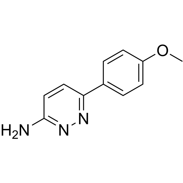 6-(4-Methoxyphenyl)pyridazin-3-amine Chemical Structure
