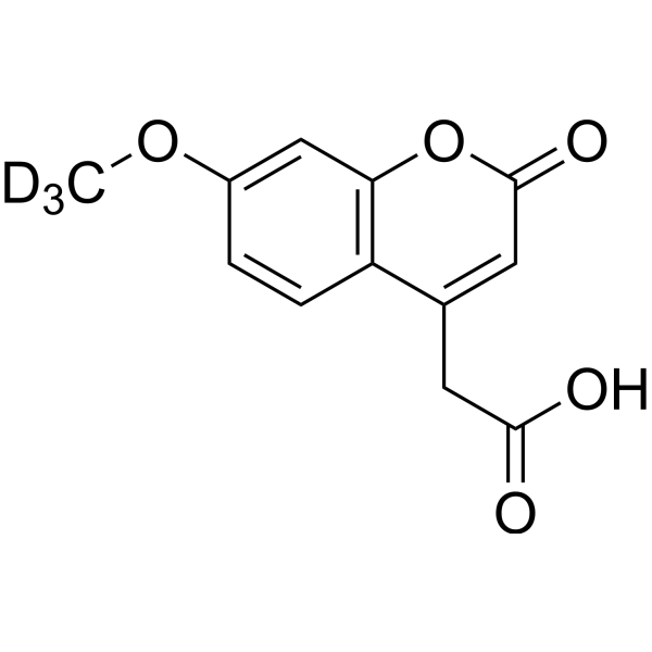 (7-Methoxy-2-oxo-2<em>H</em>-chromen-4-yl)-acetic acid-d3