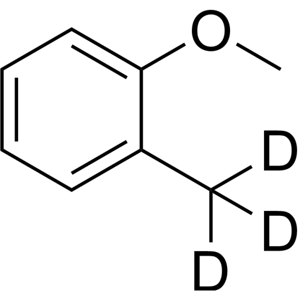 2-Methylanisole-d<sub>3</sub> Chemical Structure