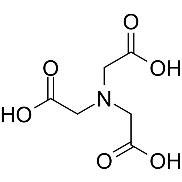 Nitrilotriacetic acid Chemical Structure