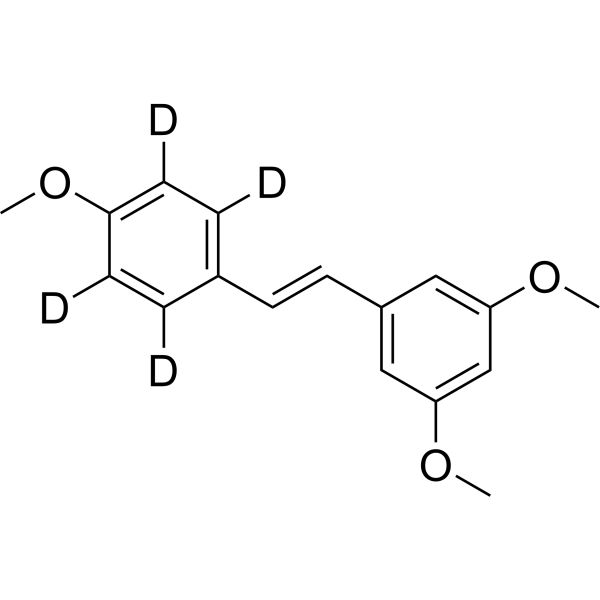 trans-Trismethoxy Resveratrol-d4