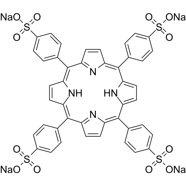 TSPP tetrasodium Chemical Structure