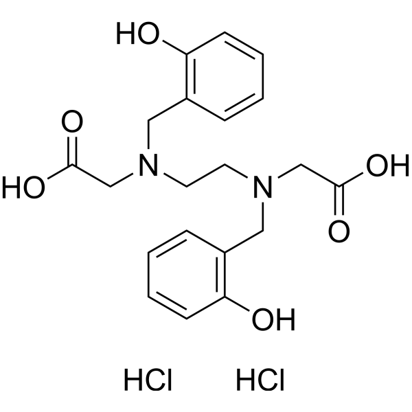 HBED dihydrochloride Chemical Structure