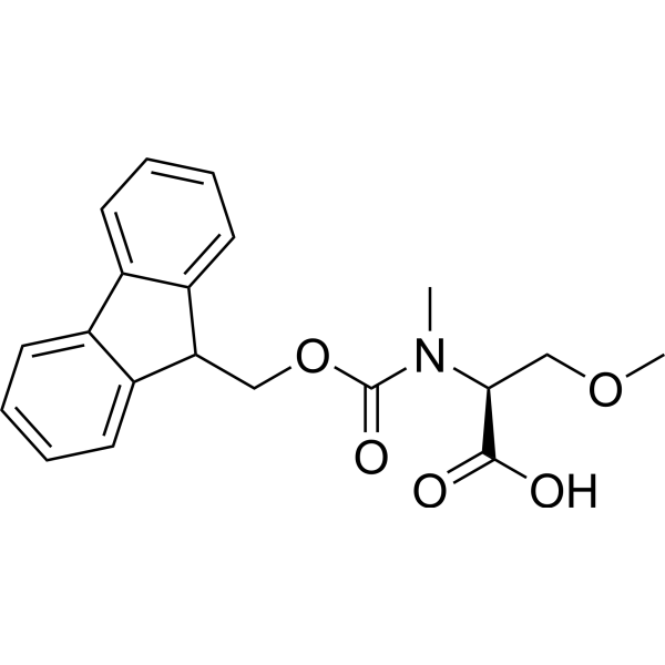 N-Fmoc-N,O-dimethyl-L-serine Chemical Structure