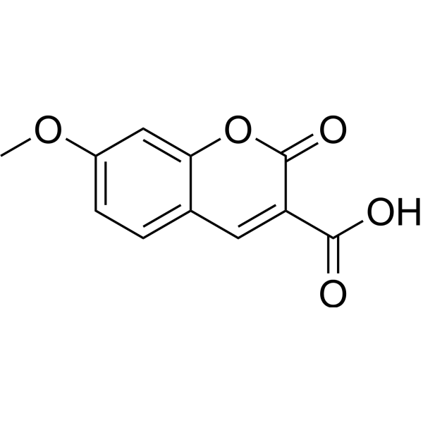 7-Methoxycoumarin-3-carboxylic acid Chemical Structure