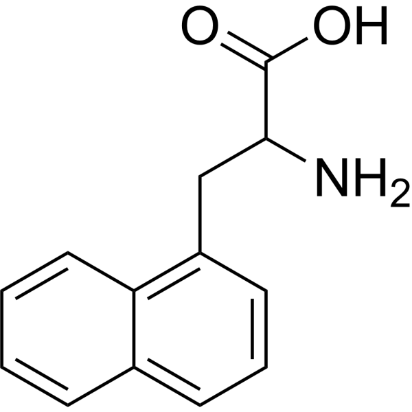 2-Amino-3-(naphthalen-1-yl)propanoic acid Chemical Structure