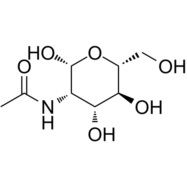 Cyclic N-Acetyl-D-mannosamine Chemical Structure