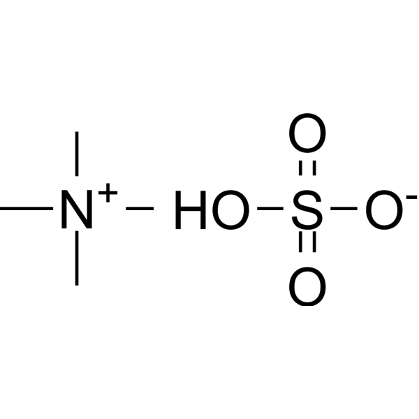 Tetramethylammonium hydrogensulfate Chemical Structure