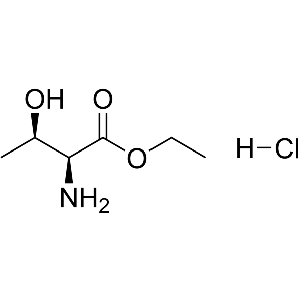 (2S,3R)-Ethyl 2-amino-3-hydroxybutanoate hydrochloride Chemical Structure