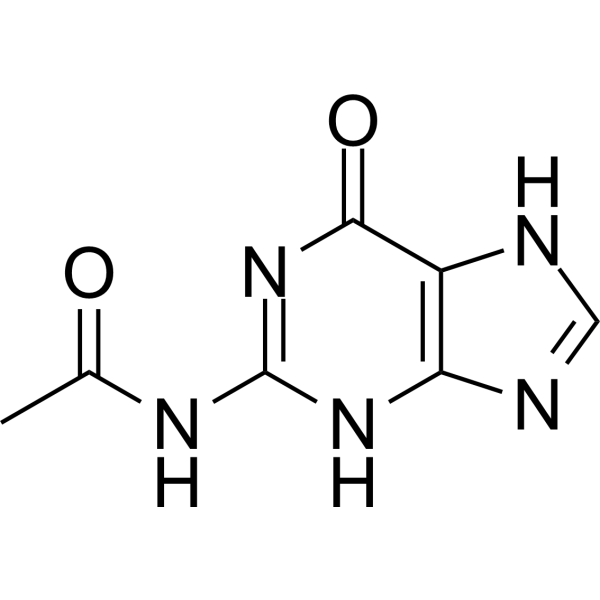 N2-Acetylguanine Chemical Structure