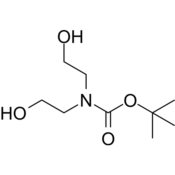N-Boc-diethanolamine Chemical Structure