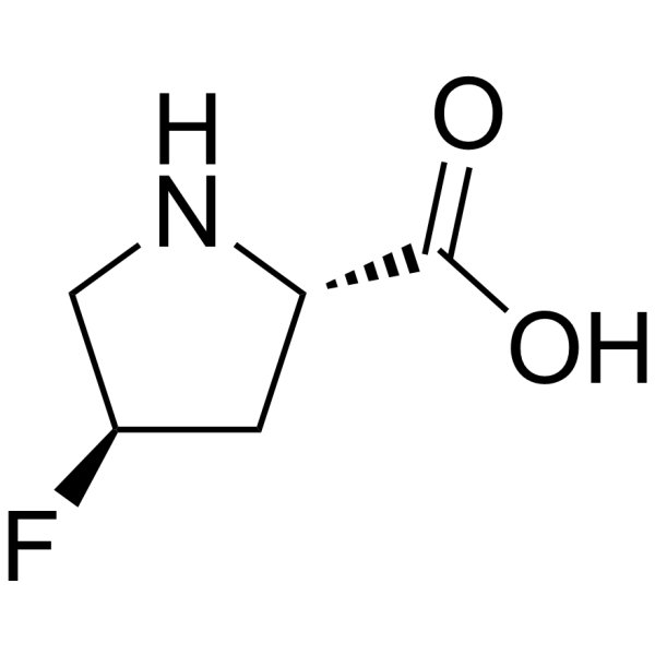 (2S,4R)-4-Fluoropyrrolidine-2-carboxylic acid Chemical Structure