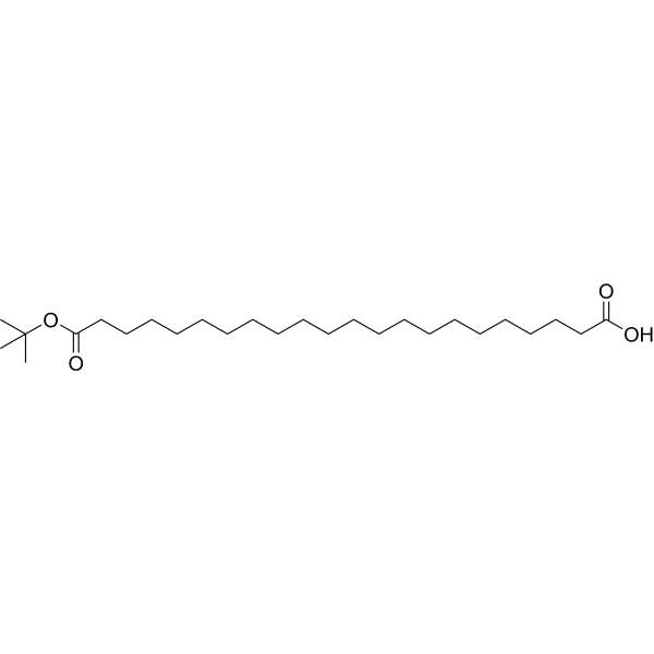 22-(tert-Butoxy)-22-oxodocosanoic acid Chemical Structure