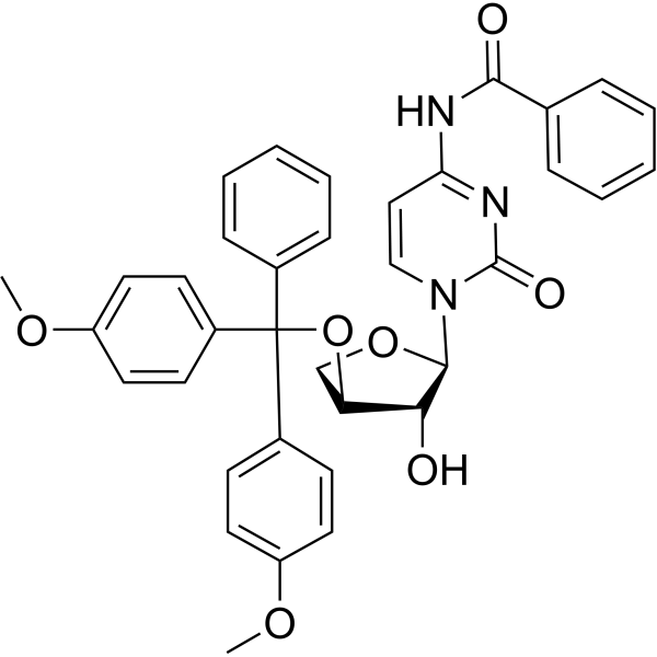 1-[3’-O-[(4,4’-Dimethoxytriphenyl)methyl]-<em>a</em>-<em>L</em>-threofuranosyl]-N4-benzoylcytosine
