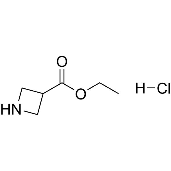 Ethyl azetidine-3-carboxylate hydrochloride Chemical Structure