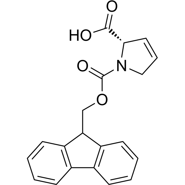 (<em>S</em>)-1-(((9<em>H</em>-Fluoren-9-yl)methoxy)carbonyl)-2,5-dihydro-1<em>H</em>-pyrrole-2-carboxylic acid