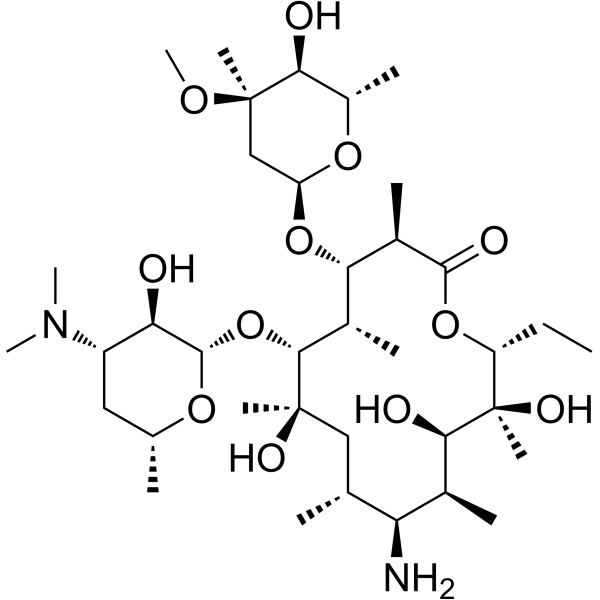 Erythromycylamine Chemical Structure