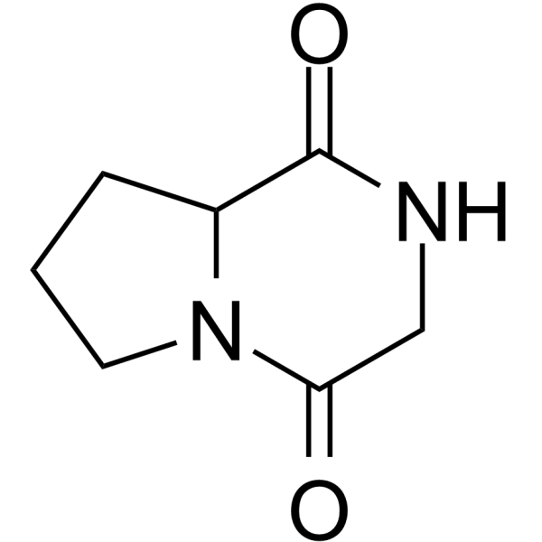 Cyclo-(Pro-Gly) Chemical Structure