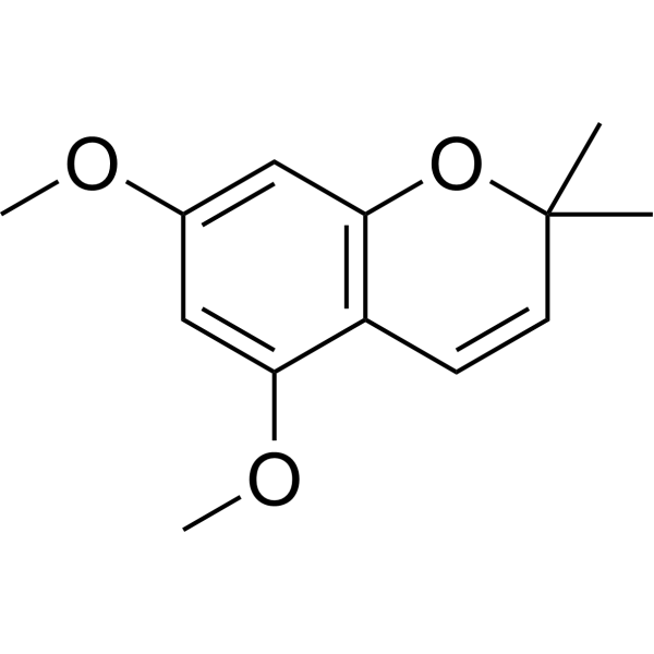5,7-Dimethoxy-2,2-dimethylchromene Chemical Structure