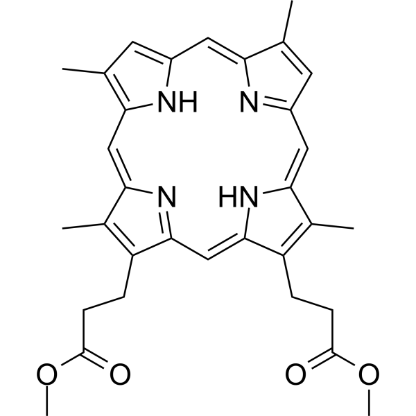 Pyroporphyrin dimethyl ester Chemical Structure