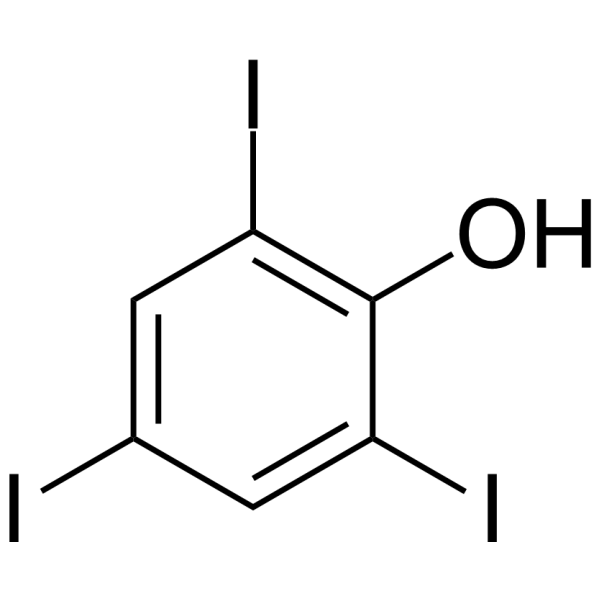 2,4,6-Triiodophenol Chemical Structure