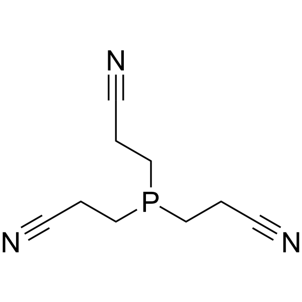 Tris(2-cyanoethyl)phosphine Chemical Structure