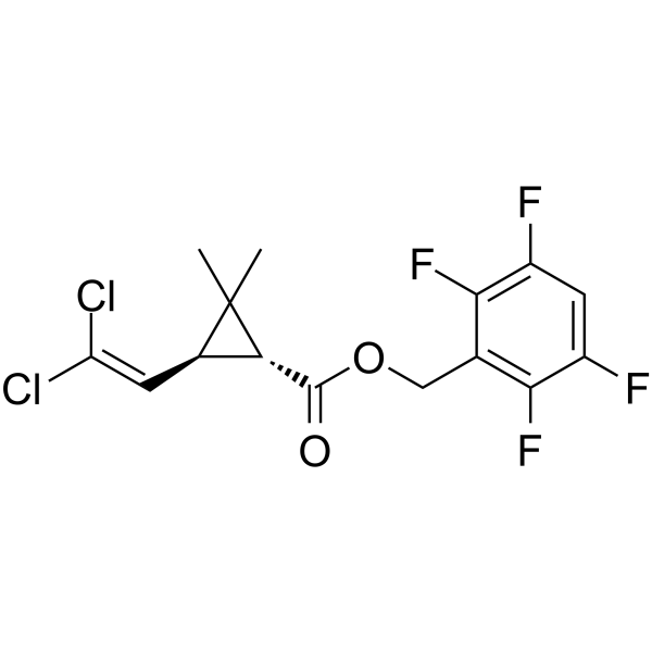 Transfluthrin Chemical Structure