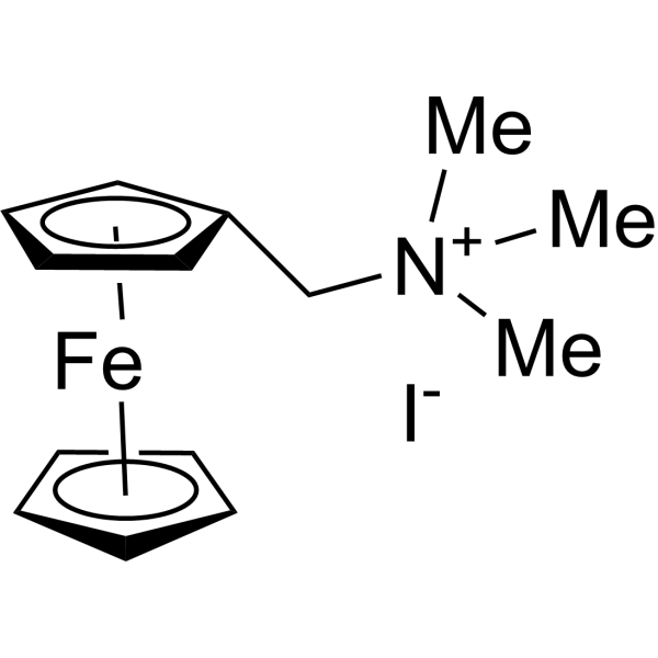 Ferrocenylmethyltrimethylammonium <em>iodide</em>