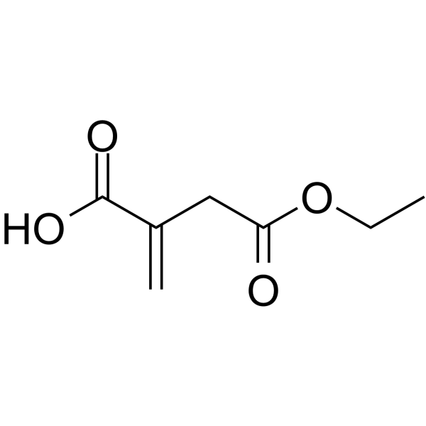 Monoethyl itaconate Chemical Structure