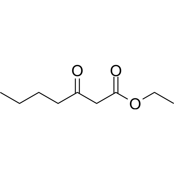 Ethyl 3-oxoheptanoate Chemical Structure