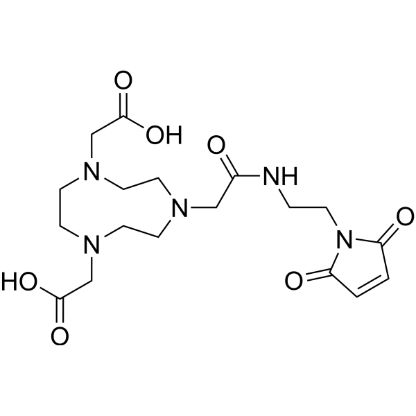 Maleimide-NOTA Chemical Structure